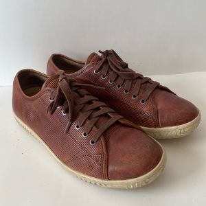 John Varvatos Star USA Leather Hattan Low Top Sneakers Shoes Men’s Sz 9 M